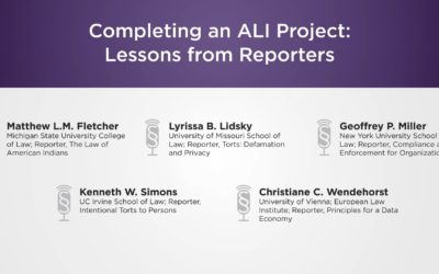 Completing an ALI Project: Lessons from Reporters