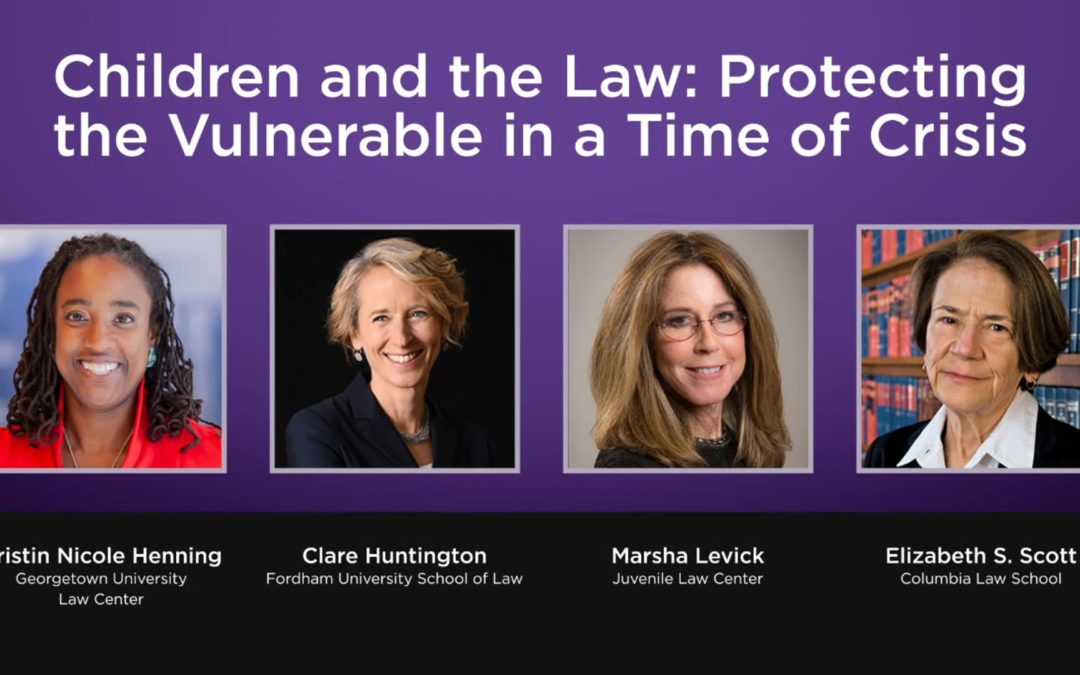 Children and the Law: Protecting the Vulnerable in a Time of Crisis