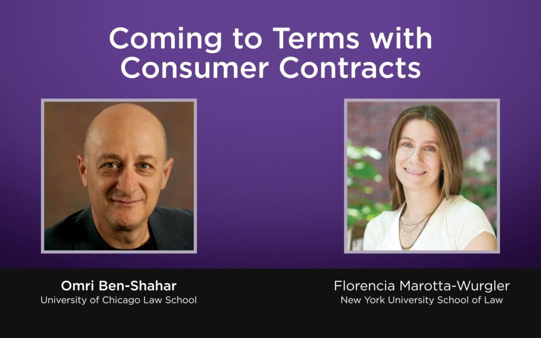 Coming to Terms with Consumer Contracts