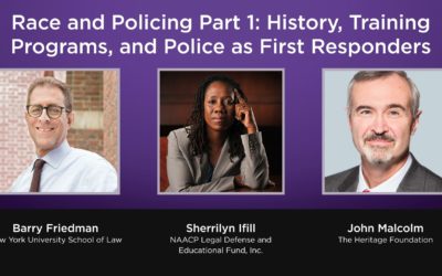Race and Policing Part 1: History, Training Programs, and Police as First Responders
