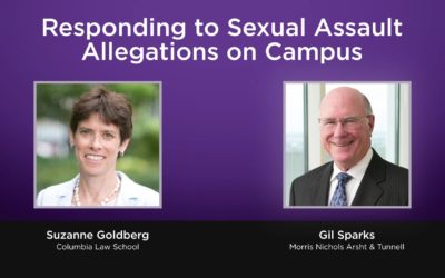Responding to Sexual Assault Allegations on Campus