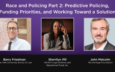 Race and Policing Part 2: Predictive Policing, Funding Priorities, and Working Toward a Solution