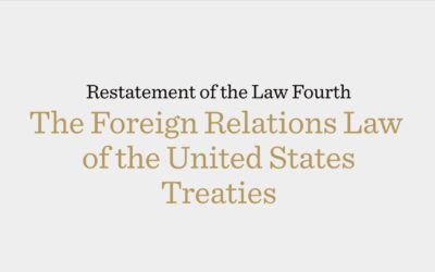 Treaty Termination in U.S. Foreign Relations Law